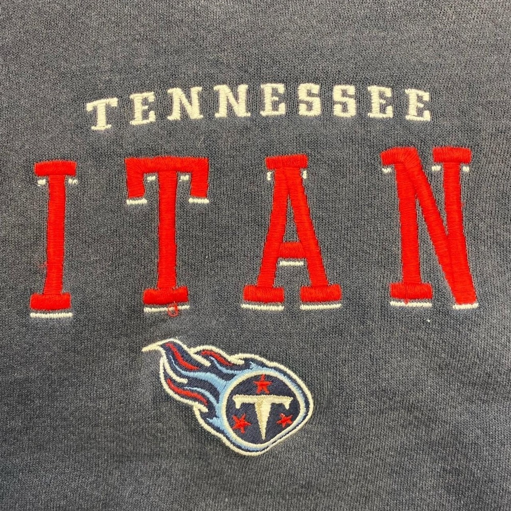 Vintage Tennessee Titans NFL Lee Sport Crewneck Sweatshirt 90s Size XL - Picture 4 of 6